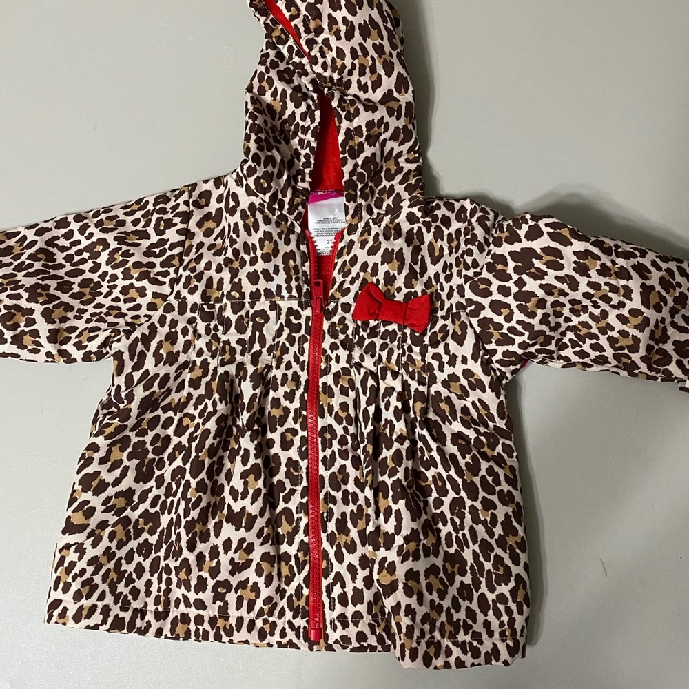 Penny M Leopard Print Polyester Jacket 2T